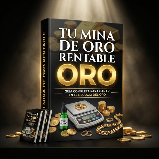 Tu Mina de Oro Rentable - Guia Completa para ganar en el negocio del oro + 7 BONOS GRATIS